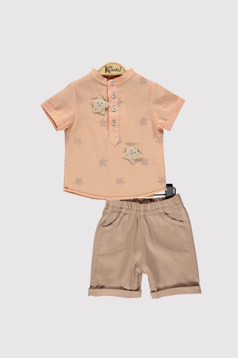 KUMRU Y25 6-18 AY YILDIZ BASKILI ERK TKM 4LÜ